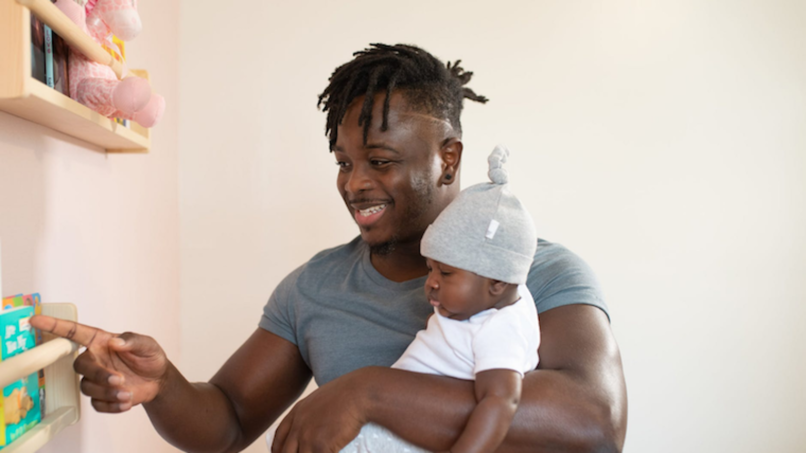 Father-with-his-baby